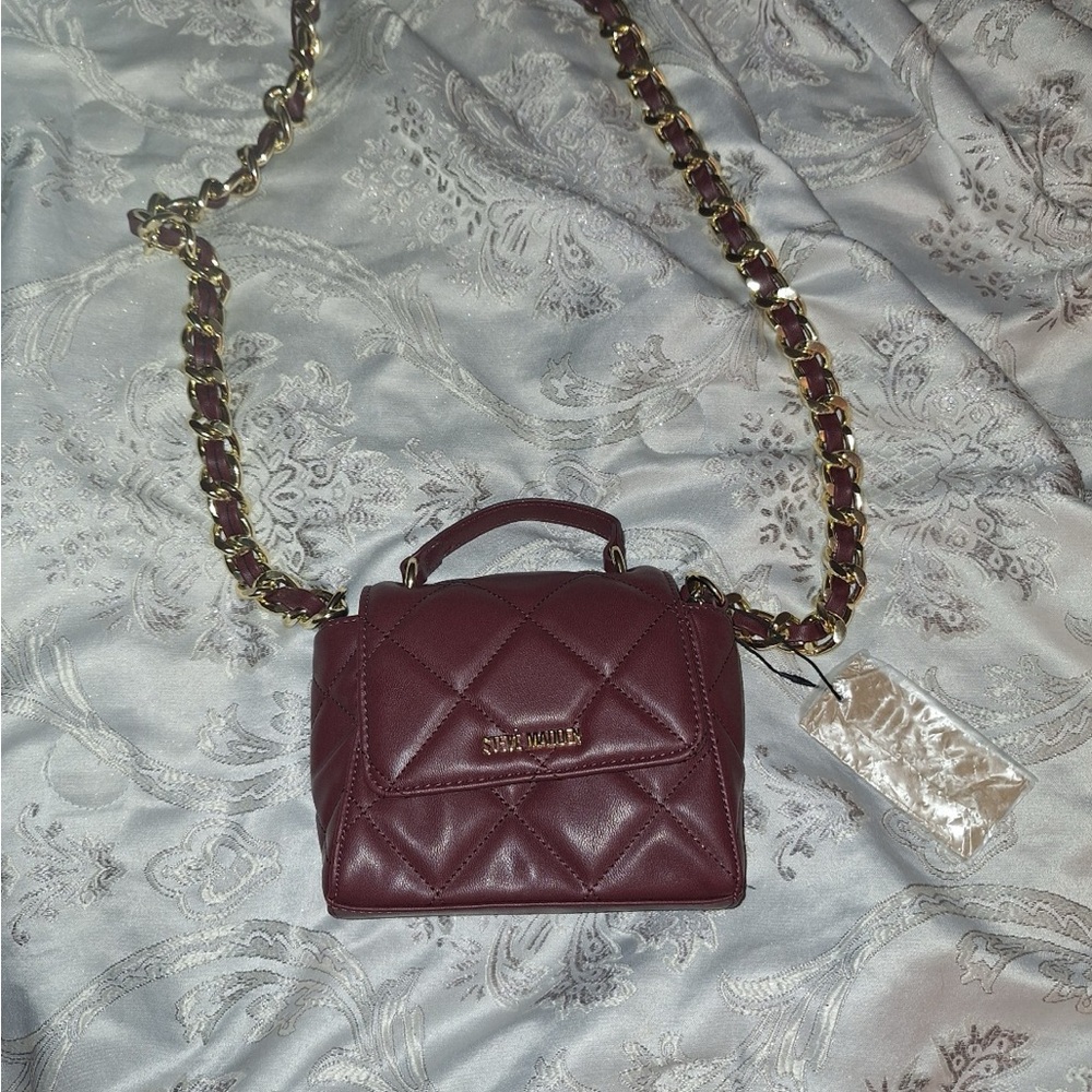 Steve Madden Brown Mini Bag with Sophisticated Design